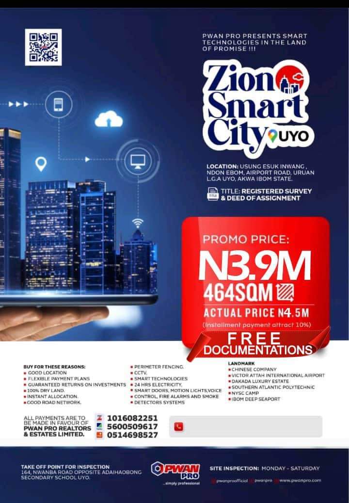 Zion Smart City Uyo 